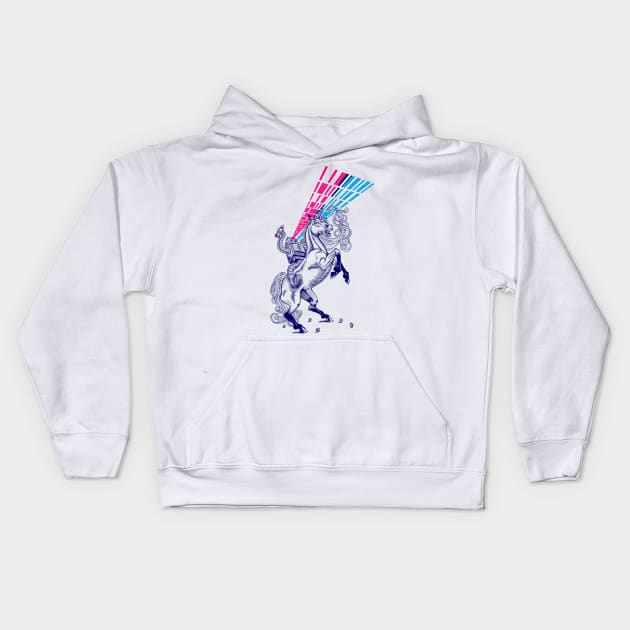 Science Fantasy Kids Hoodie by franx